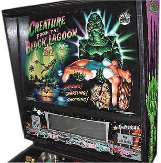 Creatures of black lagoon pinball machine hire one night day party