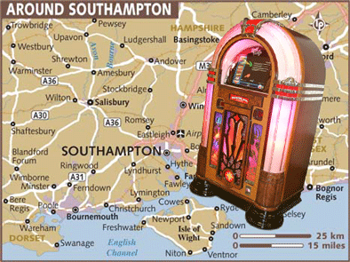 Southampton jukebox hire