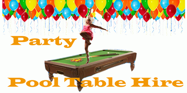 Party pool table hire